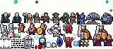 Norman 的 sprites.png：160×70 的像素美術 spritesheet